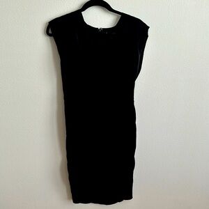 Express business casual dress black. Only wear once